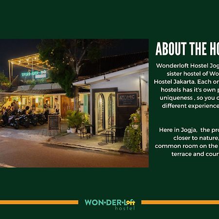 Wonderloft Hostel Jogja Jogjakarta Buitenkant foto