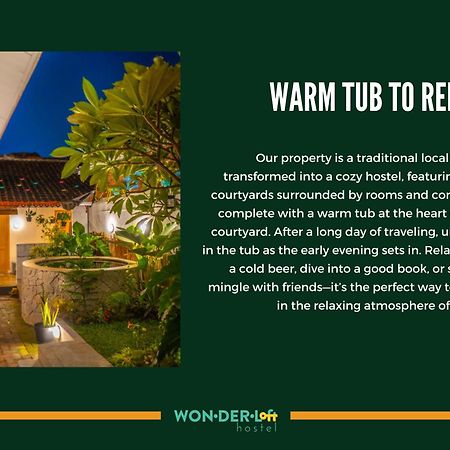 Wonderloft Hostel Jogja Jogjakarta Buitenkant foto